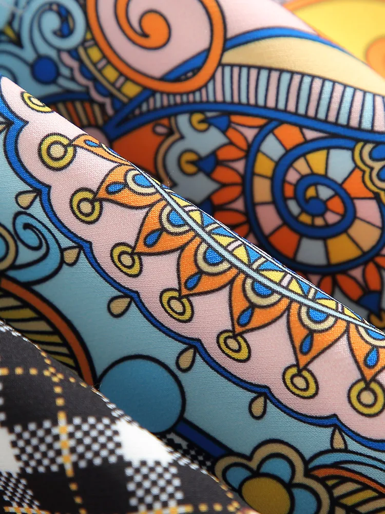 

Fashion Runway Designer Short Dresses Women Count Sleeveless Vintage Diamonds Beading Floral Printed Vest Mini Dresses