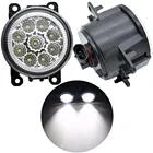 Автомобильный светодиодный противотуманный светильник s для Защитные чехлы для сидений, сшитые специально для Suzuki Grand Vitara Alto Swift Ignis Jimny SX4 всплеск хэтчбек XL-7 Противотуманные фары светильник головной светильник