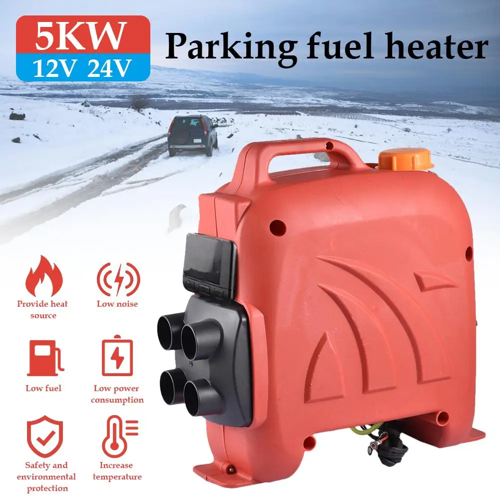 12V/24V 5KW новый автомобильный обогреватель с 4 дырочками дизельный двигатель 100%