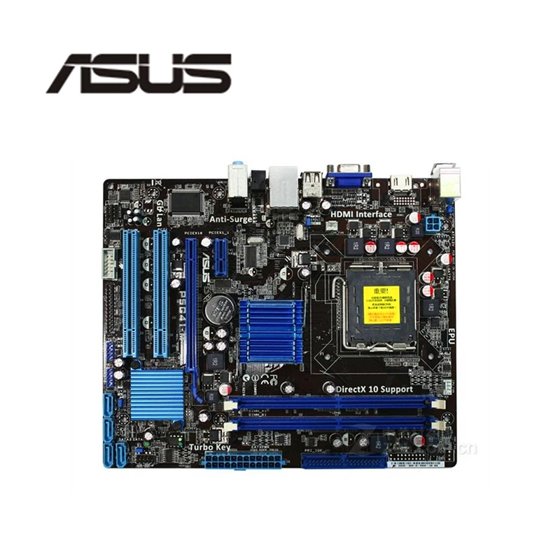 Материнская плата для Asus настольная материнская G41 Socket LGA 775 DDR2 оригинальная б/у
