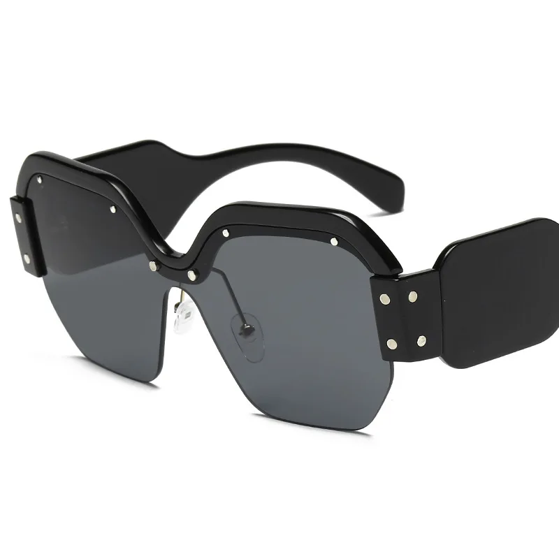 Очки солнцезащитные женские без оправы винтажные Роскошные брендовые солнечные