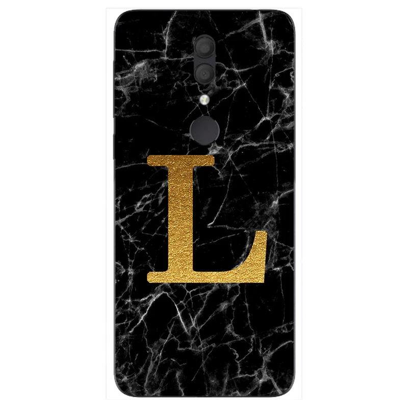 Чехол для телефона Alcatel 1V 5001U 1S 5024D 1C 5003D 1X 5008Y 1 2019 с мраморным золотым фоном и мягкой печатью.