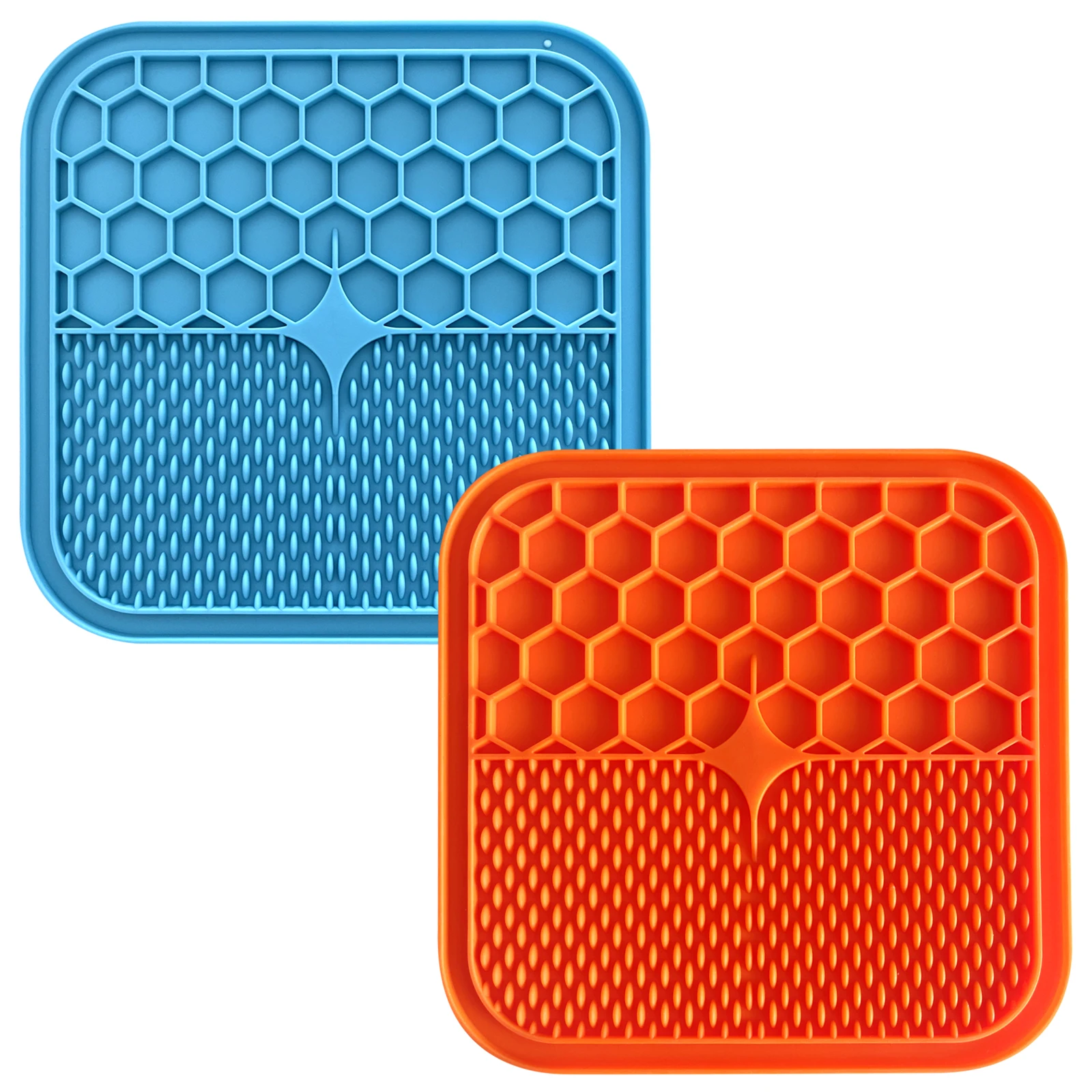 

Pet Lick Mat Anti-Slip Slower Feeder Pad Cats Dog Licky Mat Feeding Cats Dogs Licking Mat for Anxiety Relief,Bathing,Grooming