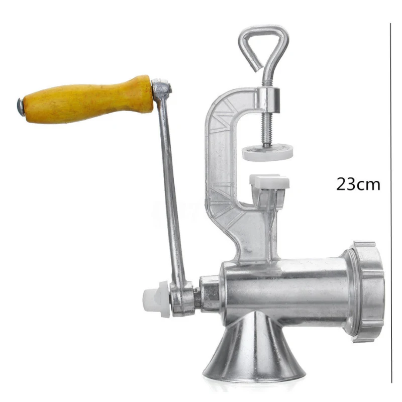 

Kitchen Manual Meat Grinder Meat Chopper Hand Operated Beef Noodle Pasta Mincer Sausages Maker Gadgets Aluminum Grinding Machine