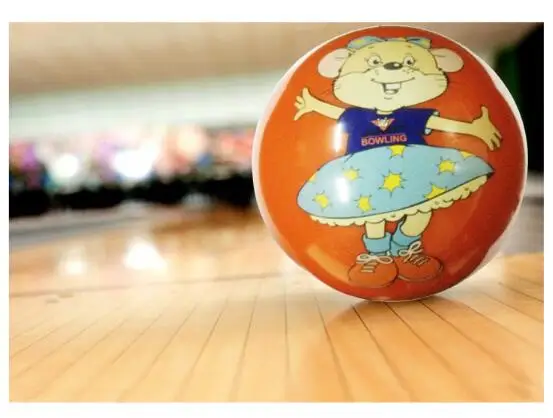 10pounds 11pounds Cartoon characters import transparent bowling ball for AMF free shipping | Спорт и развлечения