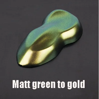 Matt green gold Новое поступление зеленый до Золотой матовый жемчуг-Хамелеон блестящая виниловая наклейка на машину весь корпус пленка Алмазный Блеск для винилового пленки - Название цвета: Matt green gold