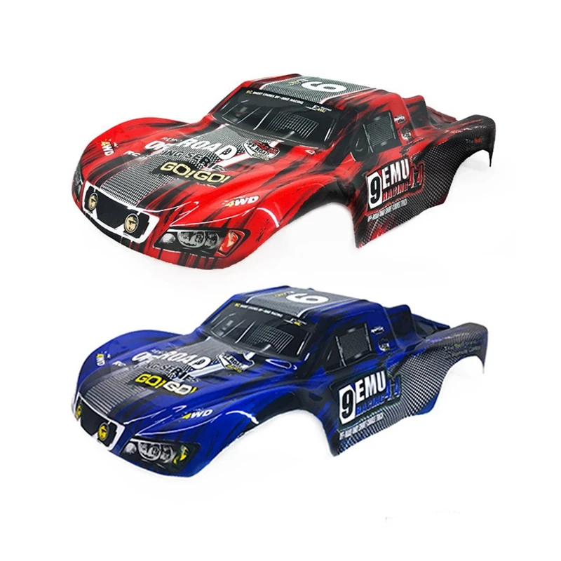 Пластиковый корпус для автомобиля 2 шт. Ремо M0280 1/10 HQ 727 4X4 Traxxas SCX10-красный и синий |