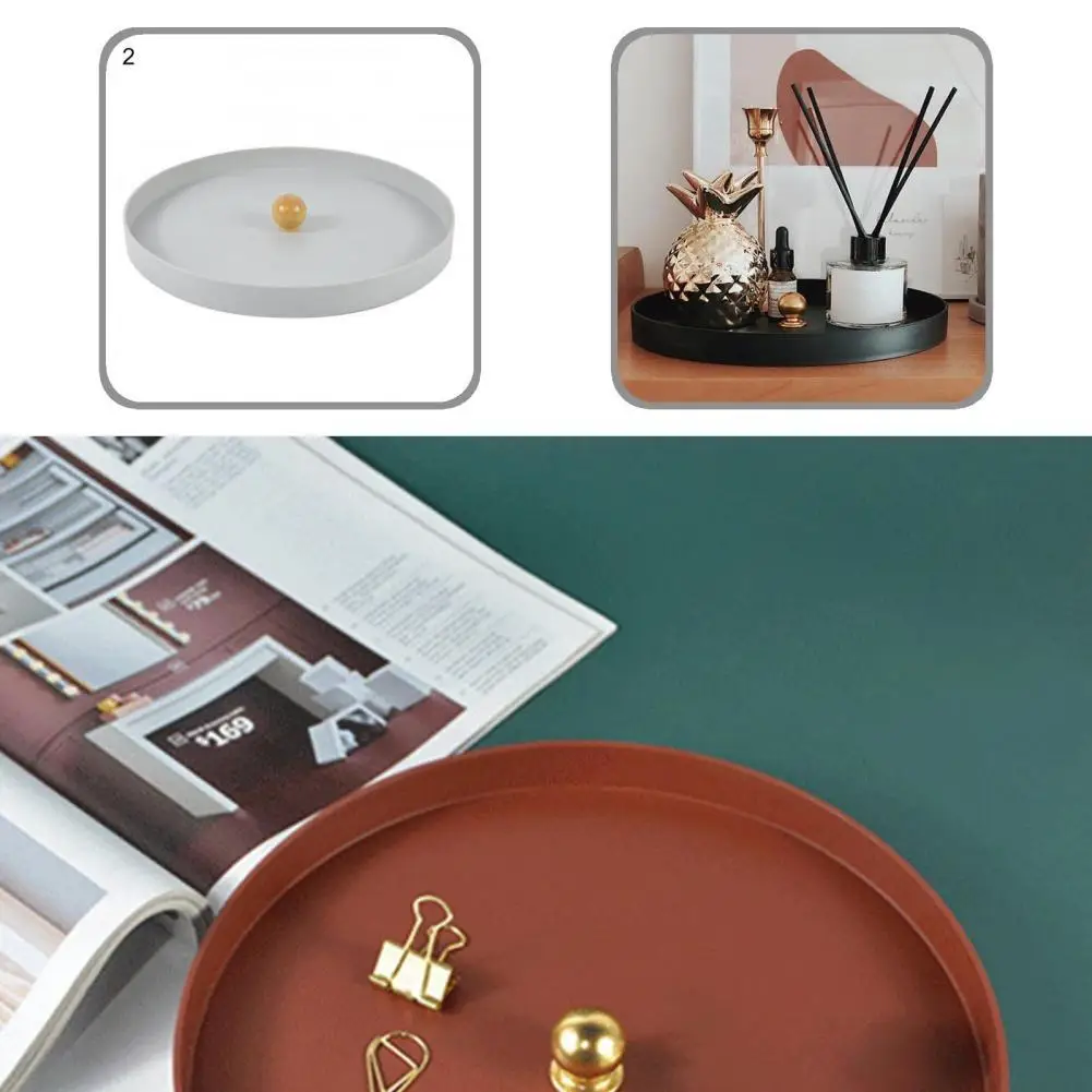 

ABS Long Lasting Shooting Background Fruit Tray Convenient Fruit Tray Shockproof for Living Room