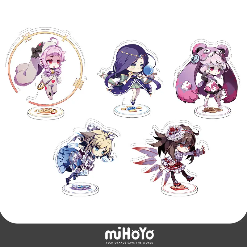 

Game MmiHoYo Sin Mal Q Version Cartoon Acrylic Stand Model Figure Display Plate Deskop Toy Cosplay Cute Anime Birthday Gifts