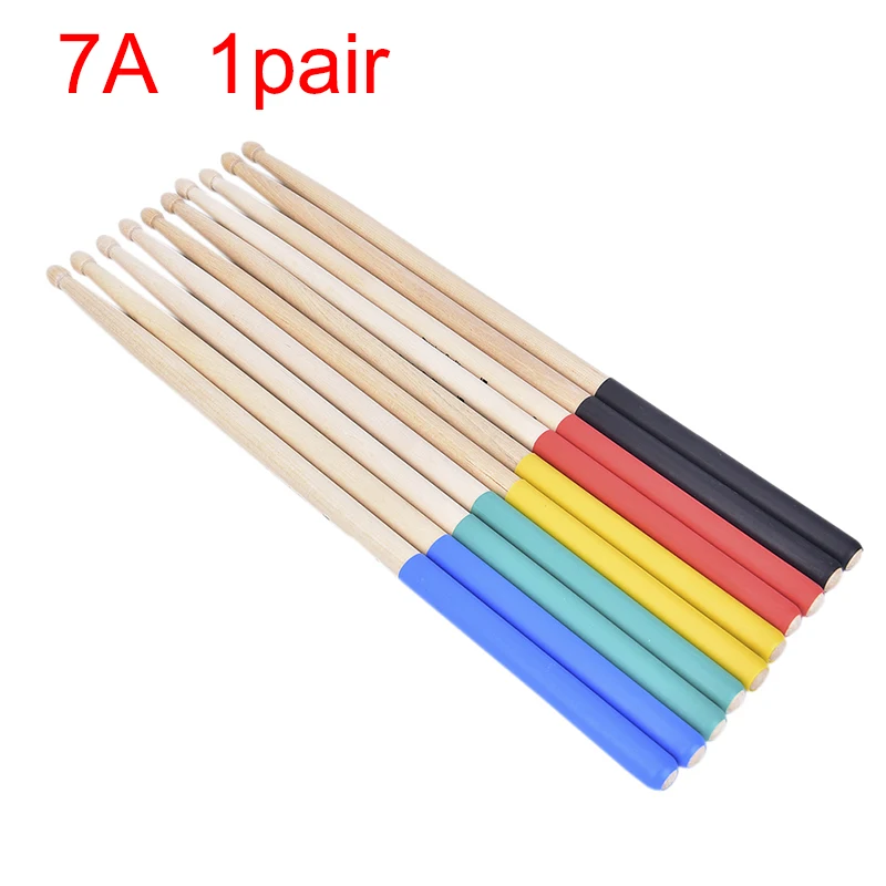 

IRIN 1 Pair 7A Maple Drumsticks Professional Wood Drum Sticks Multiple Color Options Drums Accessories Musical Instruments