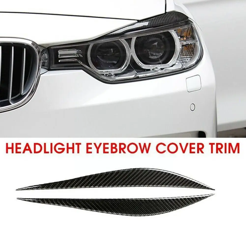 

Suitable For BMW New 3 Series Carbon Fiber Lamp Eyebrow Eyebrow Headlight Exterior Lamp Strip Modification Decorative O0F5