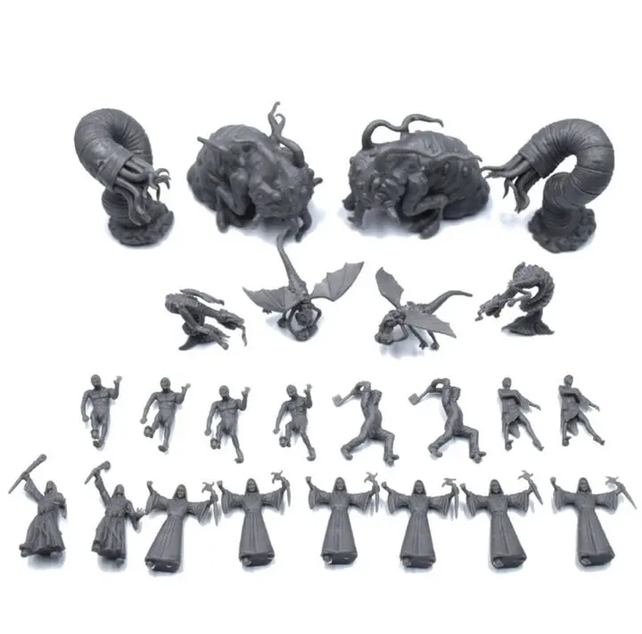 

pvc figure model toy warchess table game mozhengjinghuan 24pcs/set