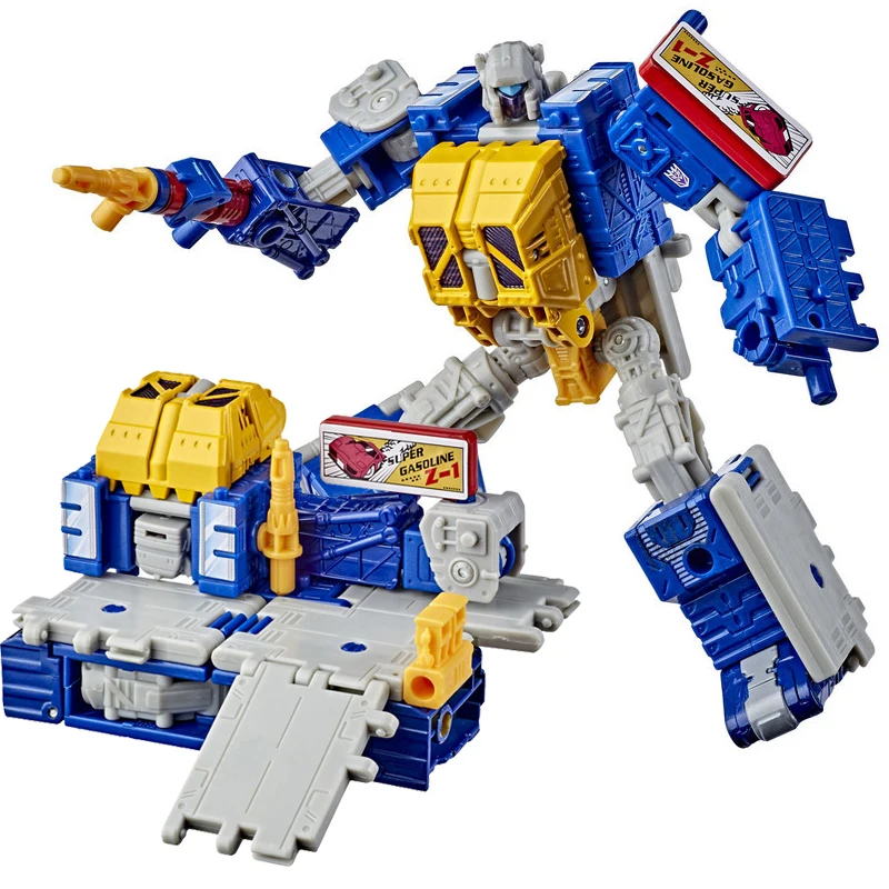 

Трансформер война для Кибертрон поколения выбирает роскошный класс WFC-GS12 Greasepit экшн-фигурка коллекционная игрушка