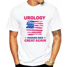 Футболка для мужчин, урология, подарки, подарки, студент уролога, флаг США, футболка для мужчин и женщин, Мужская футболка