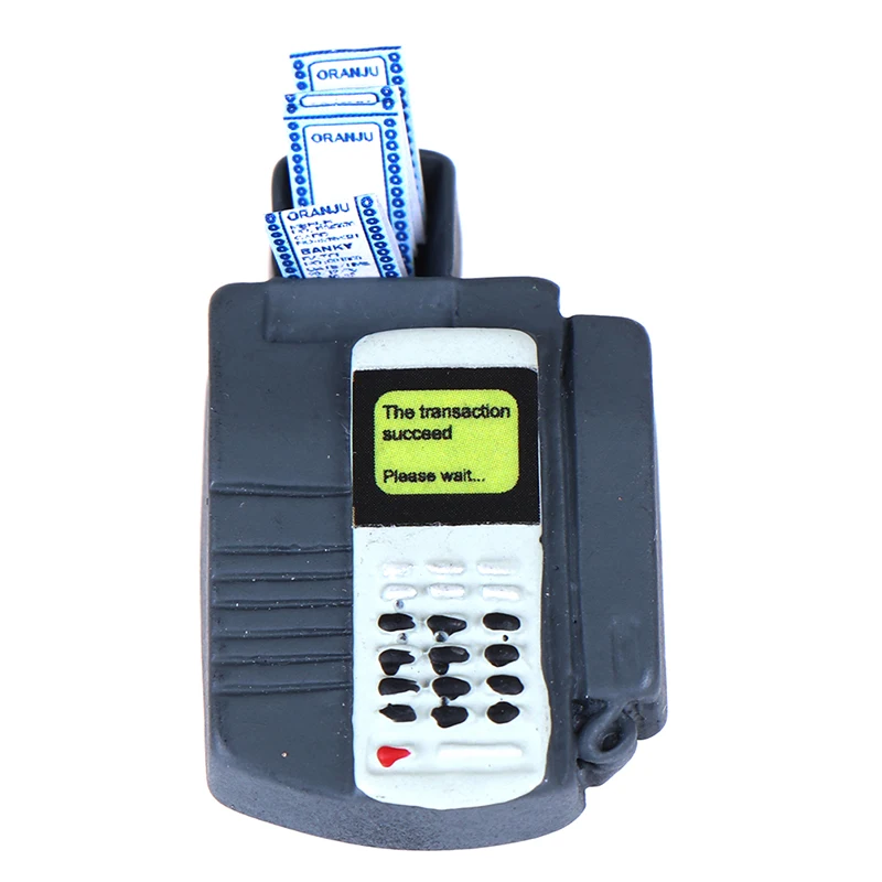 Кукольный домик миниатюрная имитация POS кредитная карта машина для супермаркета
