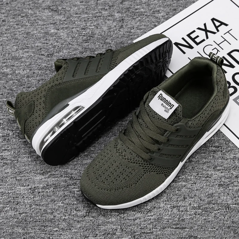 Mens Running Shoes Womens Cushioning Breathable Shoes Couple Air Cushion Sneakers Comfortable Sports Fashion Shoes Pink