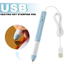 Термостойкие нагревательные ручки с фольгой 0,8 мм1,5 мм, набор для фотографирования с фольгой, Набор для творчества