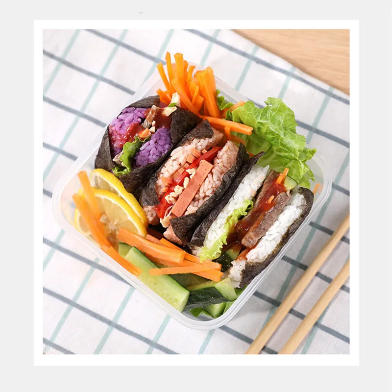 Форма для риса бургеров onigiri детская форма сэндвичей треугольная квадратная