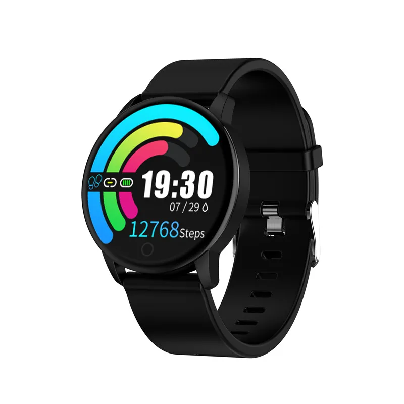 

Smart Watch Men Bluetooth Heart Rate Monitor Smart Clock Women Sports Fitness Tracker Full Touch Whatsapp IOS Android PK P8 W8