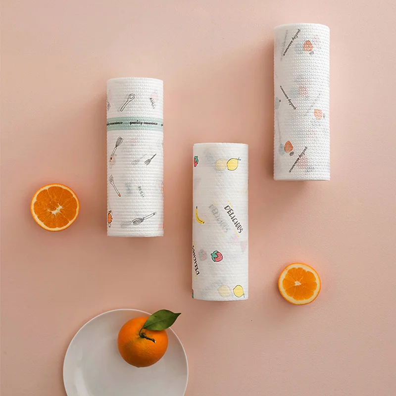 1 рулон салфетка для мытья посуды из нетканого материала | Дом и сад