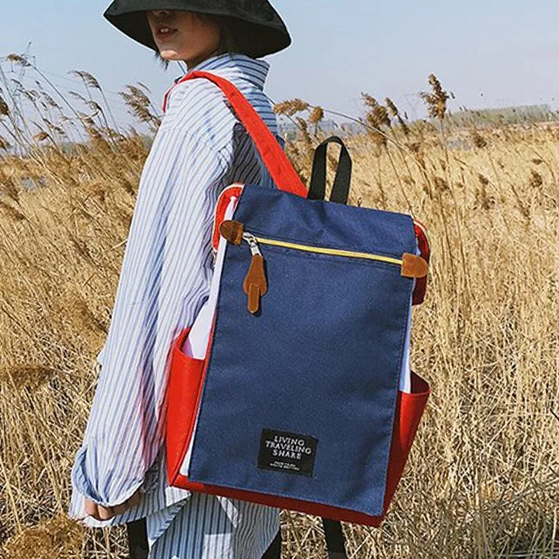 Ikaif 2019 Casual Backpack Women Waterproof Nylon School Bags for Teenage Girls High Quality Fashion Travel Tote | Багаж и сумки