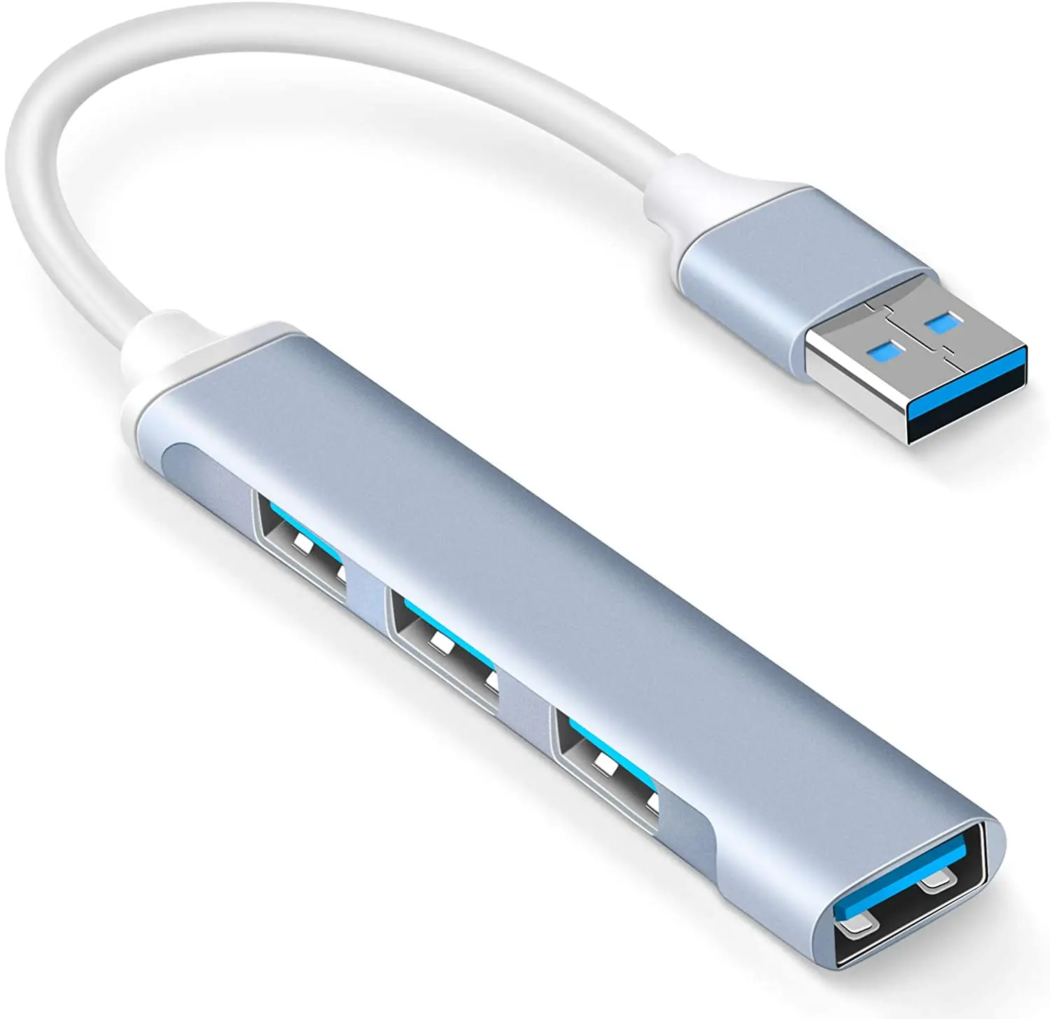 Мини-разветвители 4-портовый концентратор USB 3 0 2 станция USB-адаптера Ультратонкий