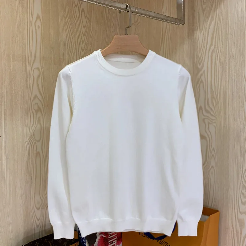 

2021 Men Autumn Winter New Slim Fit Knitted Jumpers Male Solid Color Pullover Tops Ladies O-neck Bottoming Sweater Tops Q734
