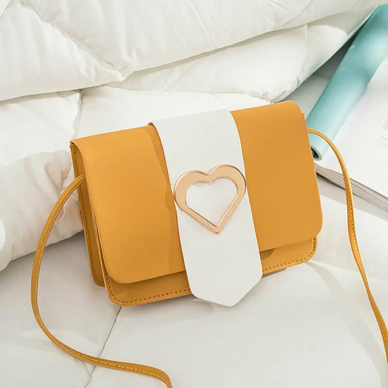 Новинка 2019 креативная сумка на одно плечо с язычком цвета модные женские сумки из