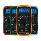 Портативный портативный цифровой мультиметр Ом напряжение мультиметр Цифровой Тестер измеритель с ЖК подсветкой Безопасность ACDC Амперметр Вольтметр