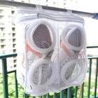 Мешки для стирки обуви, сетчатый защитный органайзер для обуви, нижнего белья, бюстгальтеров, сушки и проветривания