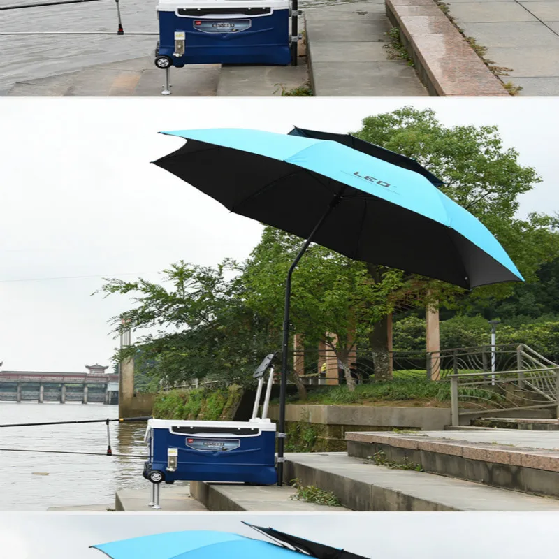 

Beach Fishing Folding Umbrella Outdoor Rain-proof Sunscreen Anti-UV Sunshade Camping Awning Portable Waterproof Tarp Pesca