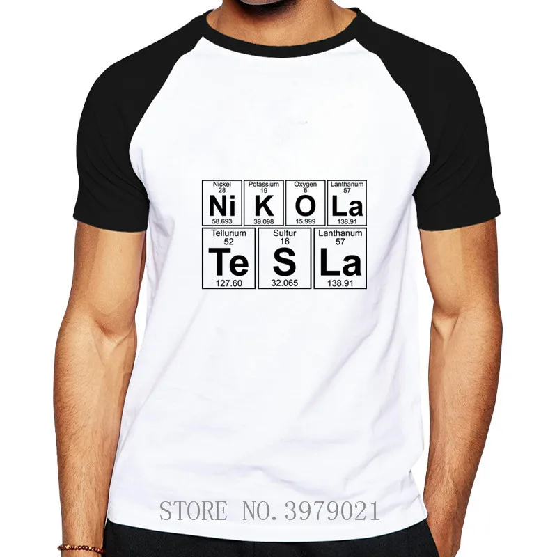 Никель кадмиевый аккумулятор K о ла S Slim Fit Футболка Подростковая Nikola Tesla забавная