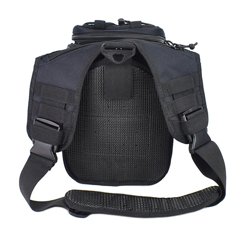 large military sling backpack edc tactical shoulder bag molle army chest pack waterproof outdoor camping trekking camera pack free global shipping