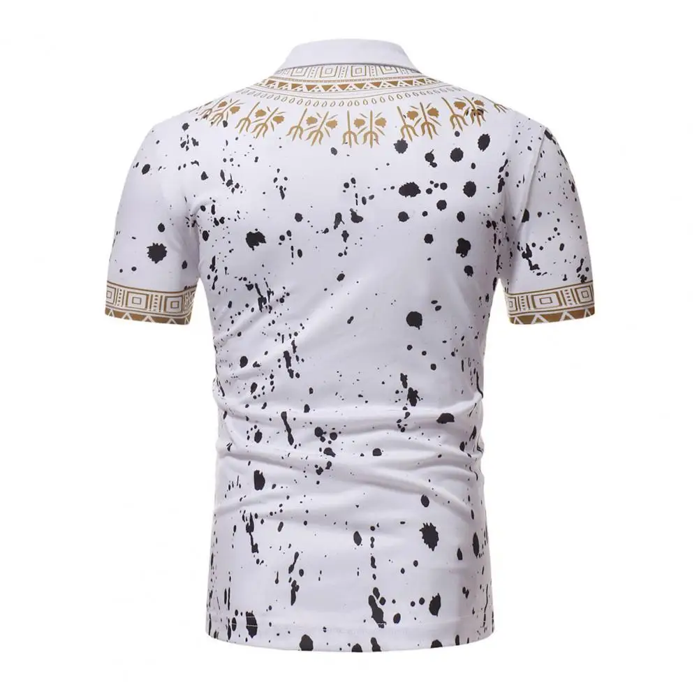 Мужская футболка с Африканским принтом дышащие рубашки коротким рукавом для