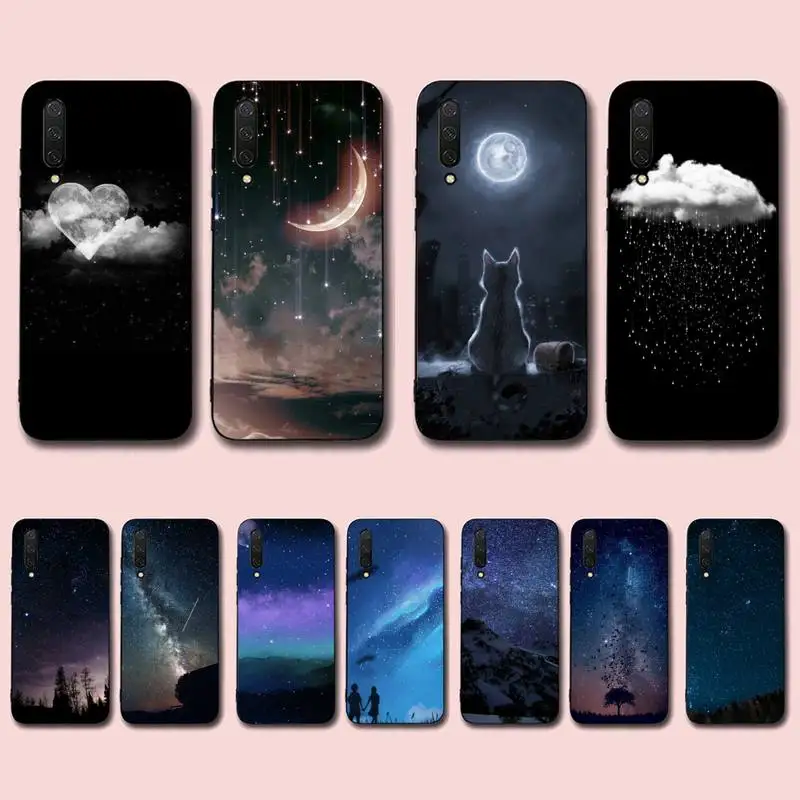 

Yinuoda Starry Sky At Night Phone Case for Xiaomi mi 5 6 8 9 10 lite pro SE Mix 2s 3 F1 Max2 3