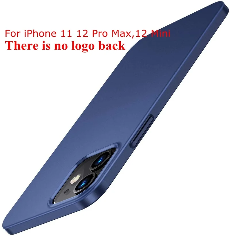 Ультратонкий чехол для iPhone 6 s Plus SE 2020 жесткий матовый из поликарбоната 7 8 X Xs Xr 11 12