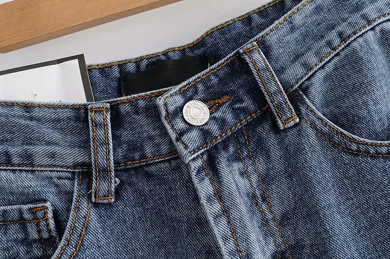 Джинсы бойфренды женские свободные удобные джинсы синий брюки Для женщин