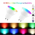 6 Вт умный светильник накаливания с регулируемой яркостью Светодиодная лампа E27 GU5.3 Цвет Изменение лампа RGB лампа работать Alexa Google домашний помощник