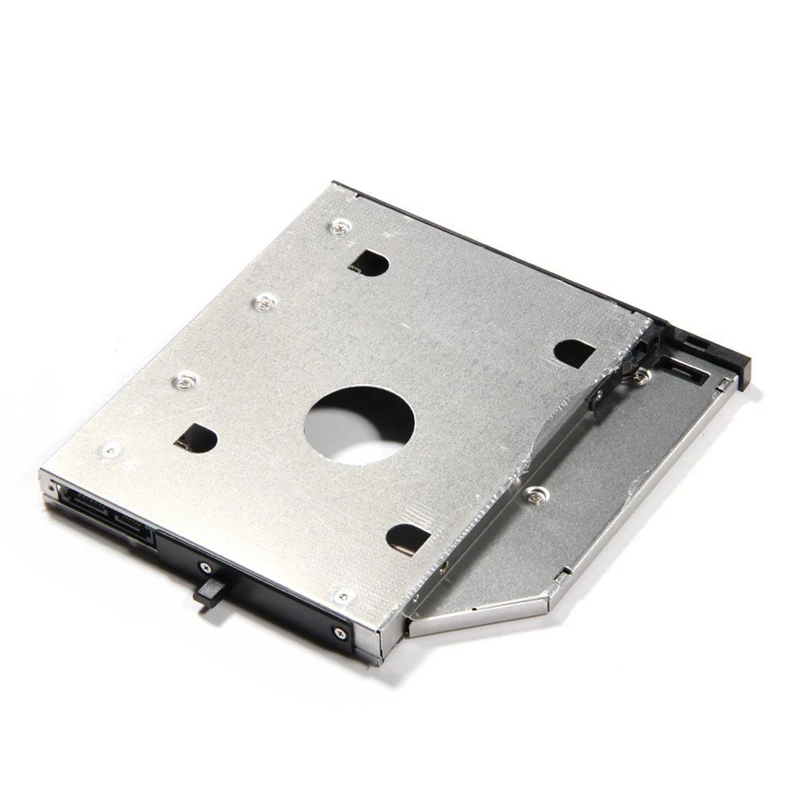 Горячая Распродажа Универсальный алюминиевый 12 7 мм SATA 2 0 2nd HDD Caddy 5 &quotHDD чехол SSD