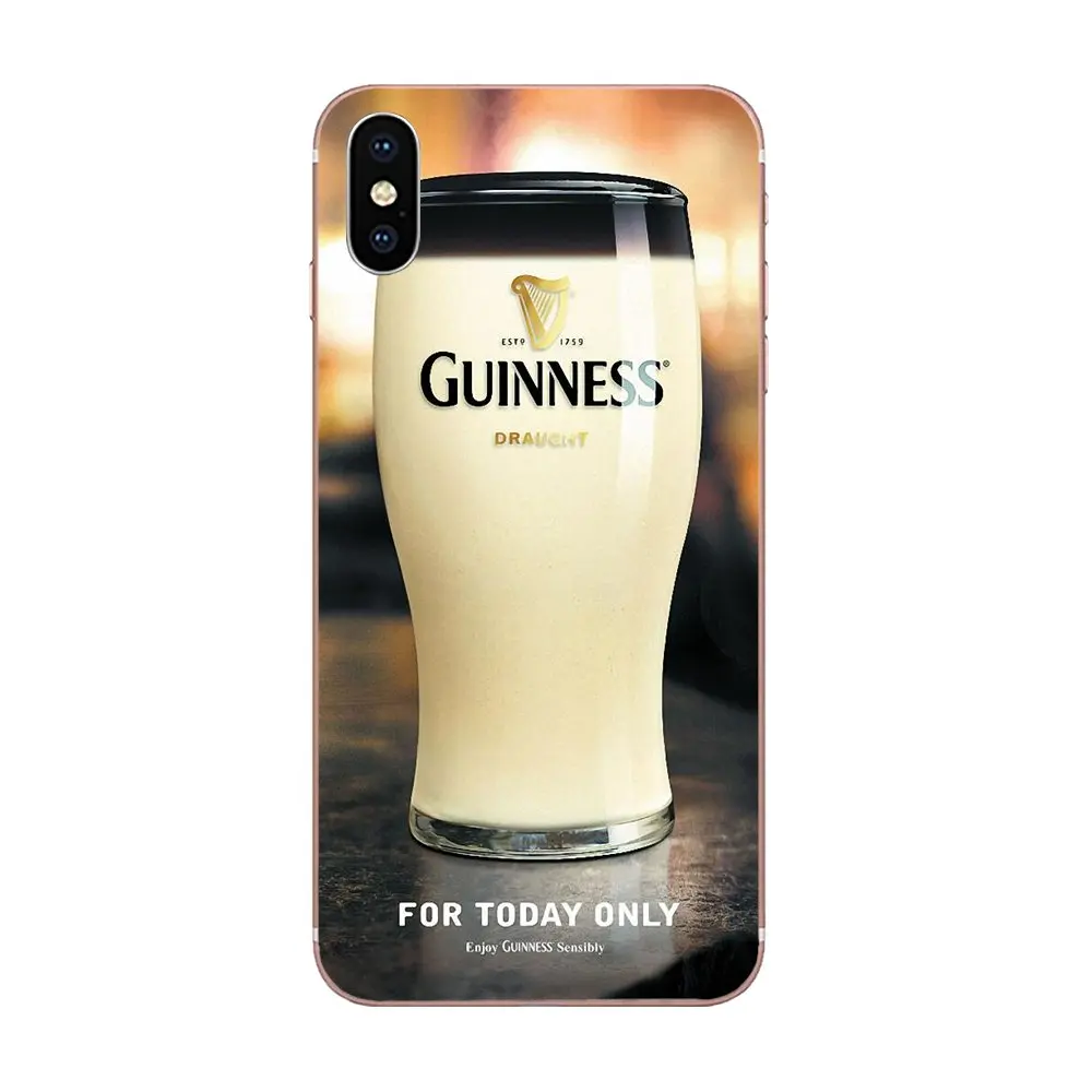 Guinness Beer Food Drinks Picture Phone Case For LG K50 Q6 Q7 Q8 Q60 X Power 2 3 Nexus 5 5X V10 V20 V30 V40 Q Stylus | Мобильные