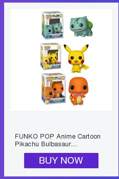 FUNKO POP аниме мультфильм Пикачу Бульбазавр, чармандер Сквиртл виниловые фигурки Коллекция Модель игрушки для детей