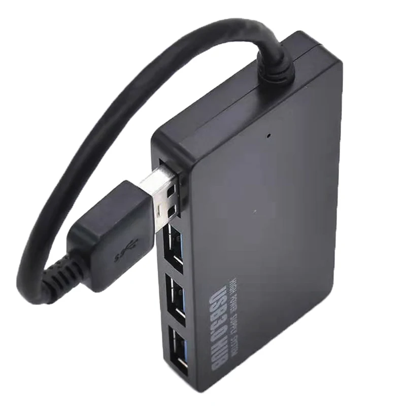 USB 3.0 Laptop PC High Speed External 4 Ports Adapter Splitter USB Expander