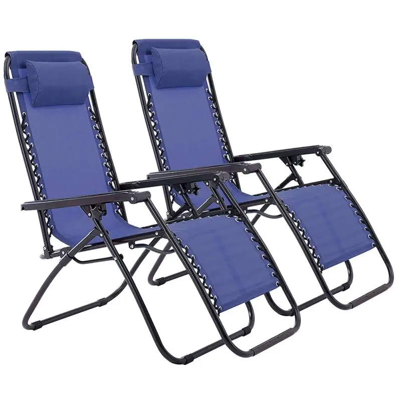 Online Silla Plegable Con Soporte De Metal Para Acampar, Sillas De Playa Grandes Y Portátiles Al Aire Libre Con Funda De Cojín Con Embalaje, Envío Gratis HWC
