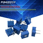 1000 шт. 3386P потенциометр точность Регулируемое сопротивление 100 200 500 Ом 1 к 2 к 5 к 10 к 20 к 50 к 100 к 200 к 500 к 1 м ом