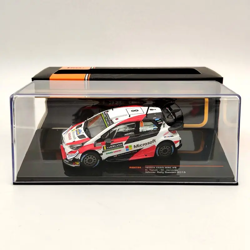 IXO для T ~ OTA YARIS WRC #8 Winner Rally Sweden 2019 RAM704 литые модели 1:43 |