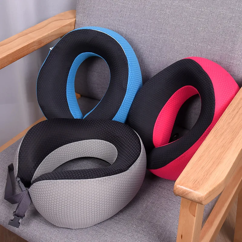 

U-shaped Pillow Memory Foam Removable and Washable Travel Pillow Neck Pillow