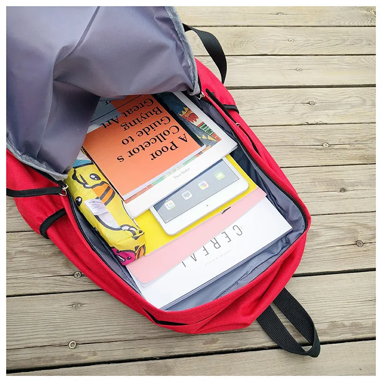 

Fashion Japanese Brush Street Retro Harbor Backpack Leisure All Match Ulzzang Student Street Shooting Bag Chic Couple Backpack
