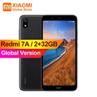 Глобальная версия смартфона Xiaomi Redmi 7A 7 A, 2 Гб, 32 ГБ, Восьмиядерный, 4000 мАч, длительный срок службы батареи, AI Face Unlock, 5,45 