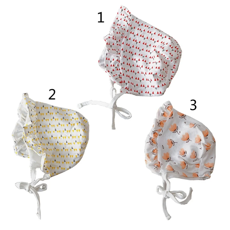 

Newborn Baby Lace Hat Cute Cotton Kids Baby Girl Hat Summer Sun Protection Cap