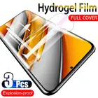 3 шт. полное покрытие для Xiaomi Poco F3 X3 NFC X3 Pro M3 Pro Чехлы 3D защитное стекло на Xiomi Xaomi Poko F3 PocoF3 пленка для телефона